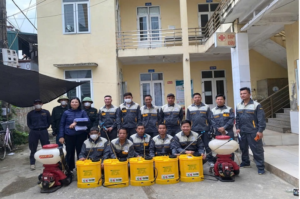 Phun muỗi tại Nghi Sơn