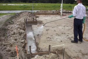 Tác dụng của việc xử lý mối nền trong xây dựng