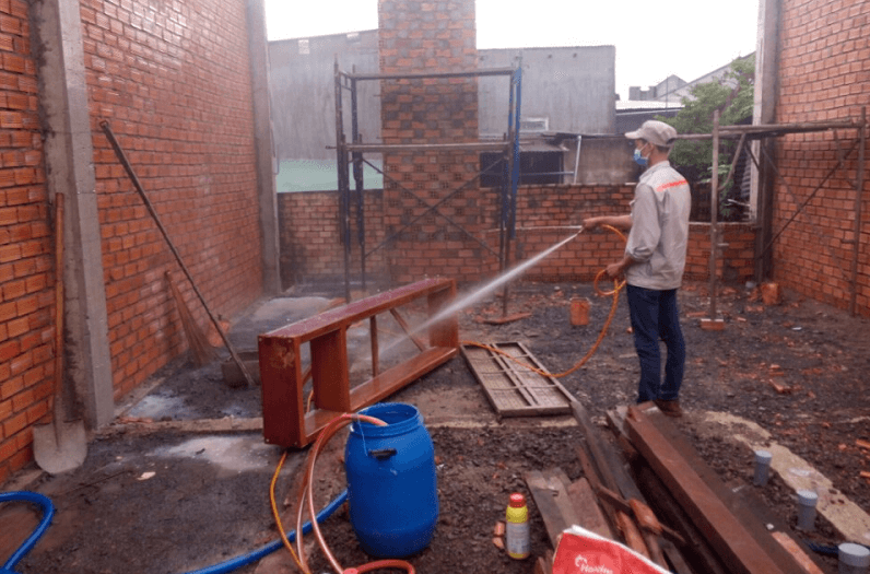 Xử lý mối nền trong xây dựng