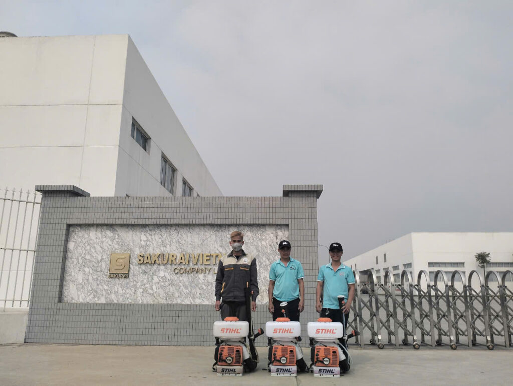 Kiểm soát côn trùng tại Sakurai Việt Nam